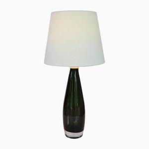 Modern Scandinavian Art Glass Table Lamp by Sandberg Kosta, 1970s