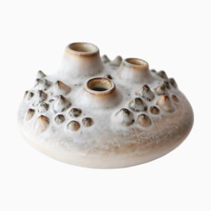 Moderne dänische Keramikvase von Söholm, 1960er