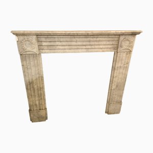Grey Marble Fireplace, 1920s