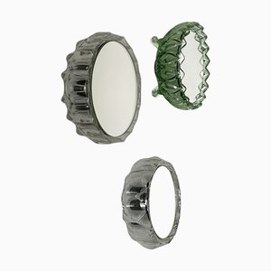 Saturn Wall Mirrors by Andreas Berlin, Set of 3