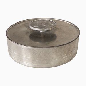 Lidded Box by Carl-Einar Borgström for Ystad-Metall, 1938