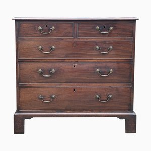Cajonera George III de caoba, década de 1780