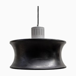 Skandinavische Hängelampe aus Metall, 1950er