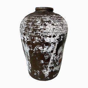 Antikes Tokoname Tsubo Glas