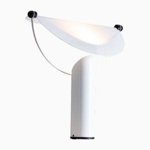Disc Table Lamp by Walter Leeman for Ateljé Lyktan, 1985