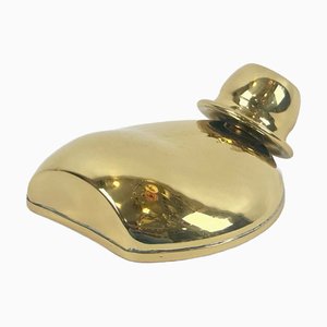 Mid-Century Modern Brass Decanter by Pierre Forssell for Skultuna, 1960s