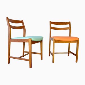 Set of Vintage Polish Teak Chairs, 1960s