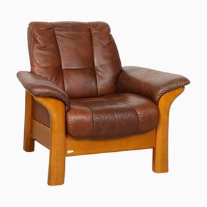 Windsor Armchair in Brown Leather from Stressless