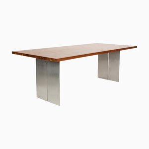 Natura Natural Dining Table in Walnut from Riva 1920