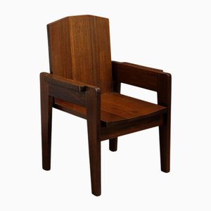 Vintage Architectural Desk Chair, 1960s