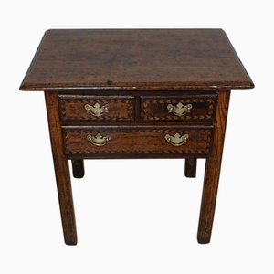 George II Oak and Elm Side Table, 1740s