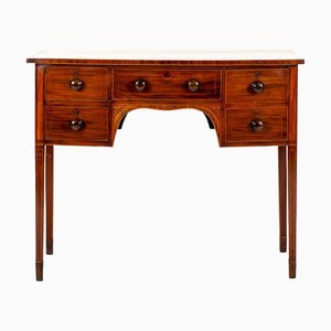 Sheraton Revival Bowfront Serving Table