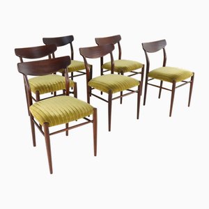 Sedie da pranzo Aldersbach di Otto Pollak per Lübke, anni '60, set di 6
