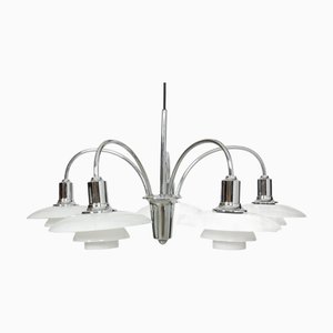 Vintage Bombardment Chandelier by Poul Henningsen, 1950s