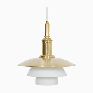 PH3/3 Pendant in Brass by Poul Henningsen