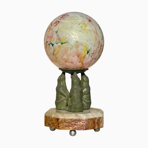 Art Deco Table Lamp attributed to Rochard Ou Carvin