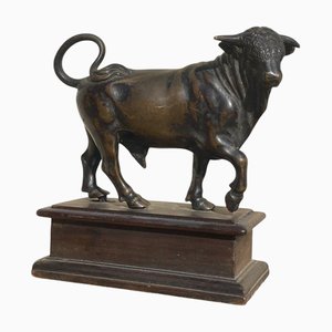 After Jean De Bologne, Bull Sculpture, 17th Century, Bronze