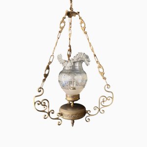 Lampe en Verre, Italie, 1960s