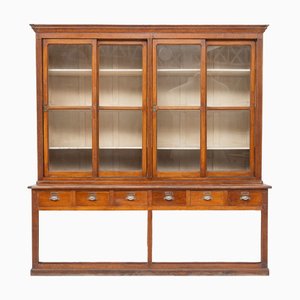 Bookcase with Sliding Doors, 1940s