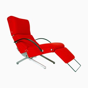 P40 Lounge Chair by Osvaldo Borsan for Tecnoi, 1950s