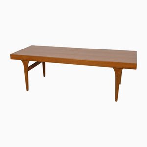 Table Basse Mid-Century en Teck par Johannes Andersen pour CFC Silkeborg, Danemark, 1960s