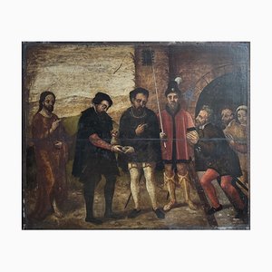 The Thirty Pieces of Silver of Judas, 1580, Oil Painting