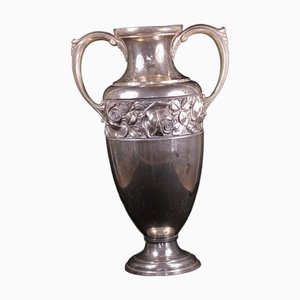 Antique Amphora in Silver Plating