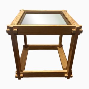 Table Basse Vintage Brutaliste, 1980s