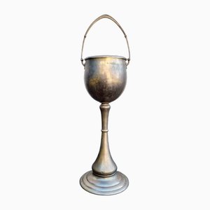 Italienischer Vintage Art Deco Weinkühler auf Ständer, 1920er