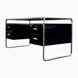 Scrivania moderna Bauhaus RA4 in acciaio cromato di Mauser Werke Waldeck, Germania, anni '50