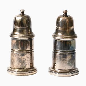 French Silver-Plated Salt and Pepper Shakers from Christofle, 1970s, Set of 2