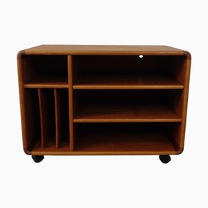 Credenza piccola arrotolabile in teak di Dyrlund, anni '70