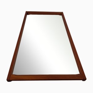 Espejo No 196 danés de teca de Aksel Kjersgaard, años 60