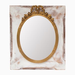 French Double Frame Gilt Wood Mirror, 1923