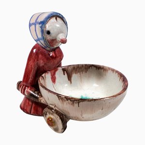 Ceramic Vide-Poche from Walter Bosse, 1920s