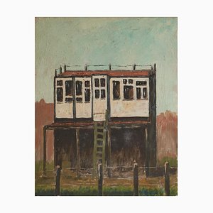 Henri (Rik) van Kogelenberg, Flemish Dovecote, Oil on Canvas, 1960s