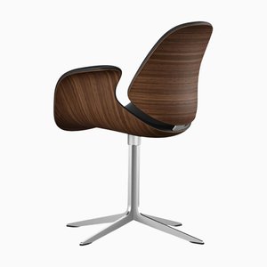 Salto and Sigsgaard Council Chair in Walnut by Kasper Salto