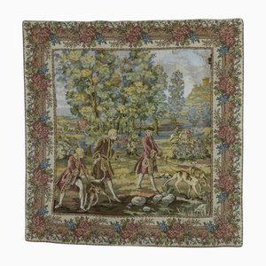 Scène de Chasse à Tapisserie Vintage, France, 1950s