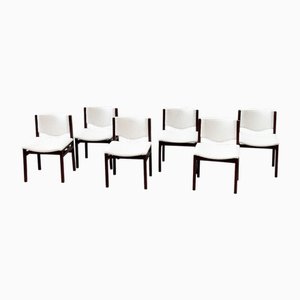Boucle Dining Chairs, 1970s, Set of 6