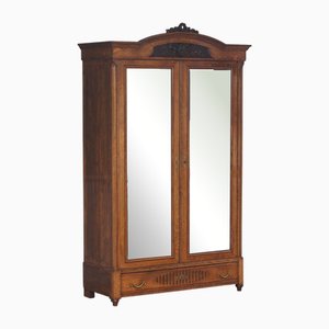 Armoire avec Miroir à Double Porte, 1920s