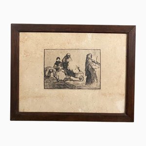 B. Noureten, Family, 19th Century, Engraving