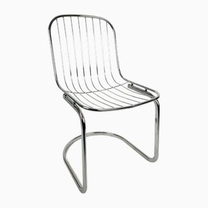 Chaise en Chrome par G. Rinaldi, 1970s