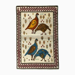 Hand-Knotted Gabbeh Nomadic Rug