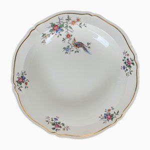 Large Chantilly Model Hollow Dish from Longchamp, 1950s