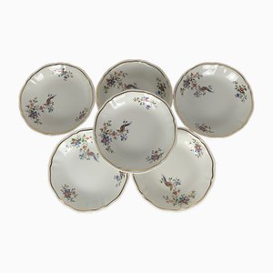 Piatti fondi Chantilly di Longchamp, anni '50, set di 6