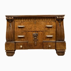 Art Deco Kommode aus Mahagoni, 1930er
