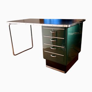 Moderner deutscher Bauhaus Schreibtisch, 1950er