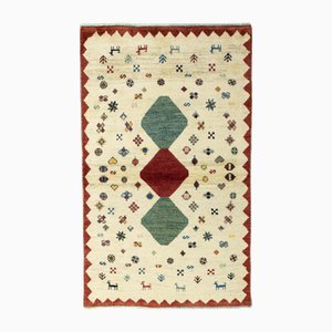 Hand-Knotted Gabbeh Nomad Rug