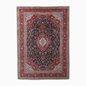 Hand-Knotted Kashan Cork Oriental Rug