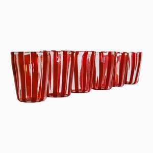 Female Crystal Glasses by Mariana Iskra, Set of 6